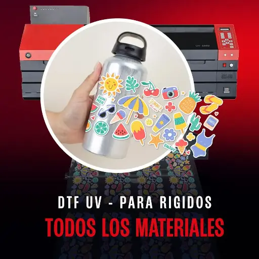 DTF UV 60cm  (LACA BRILLANTE, Sin Corte)